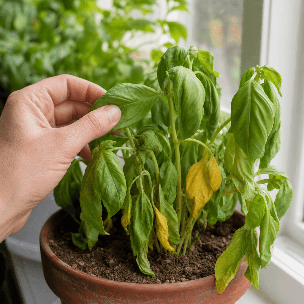 Why is my basil plant wilting — most likely causes
