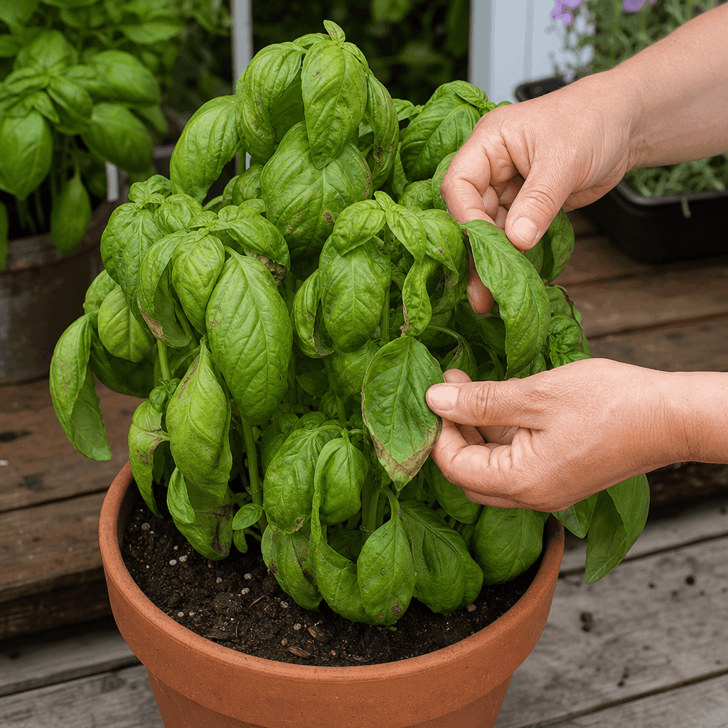 Why is my basil plant wilting — overview