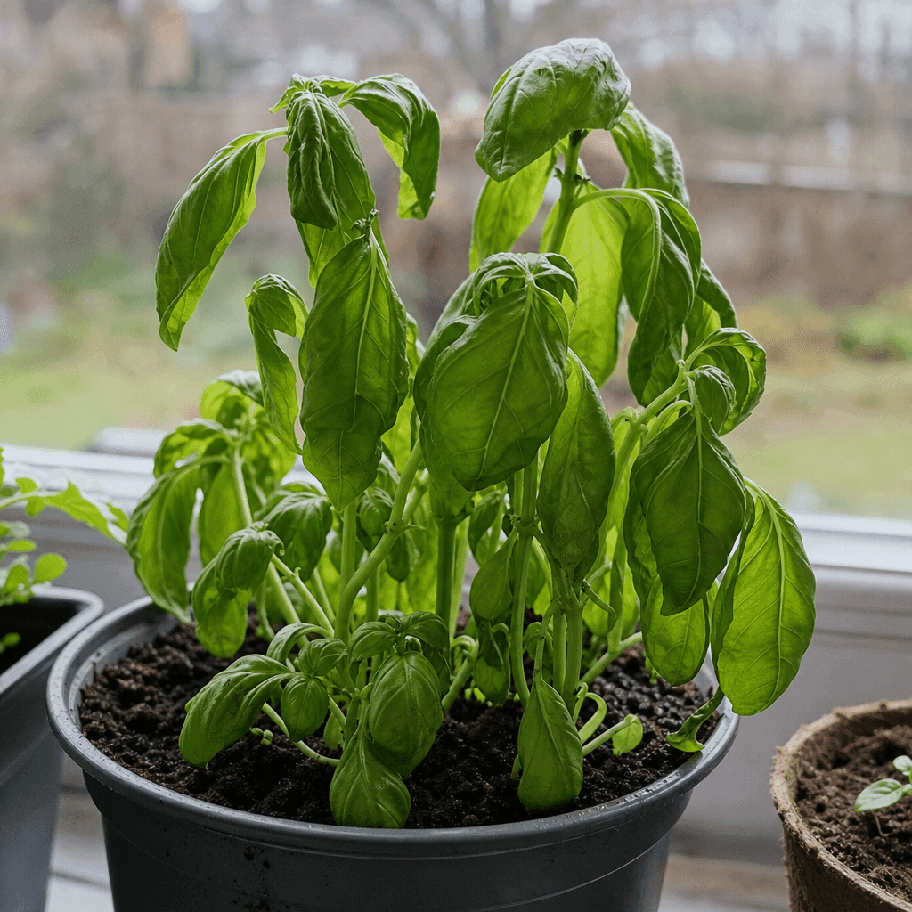 Why is my basil plant wilting — UK timing notes
