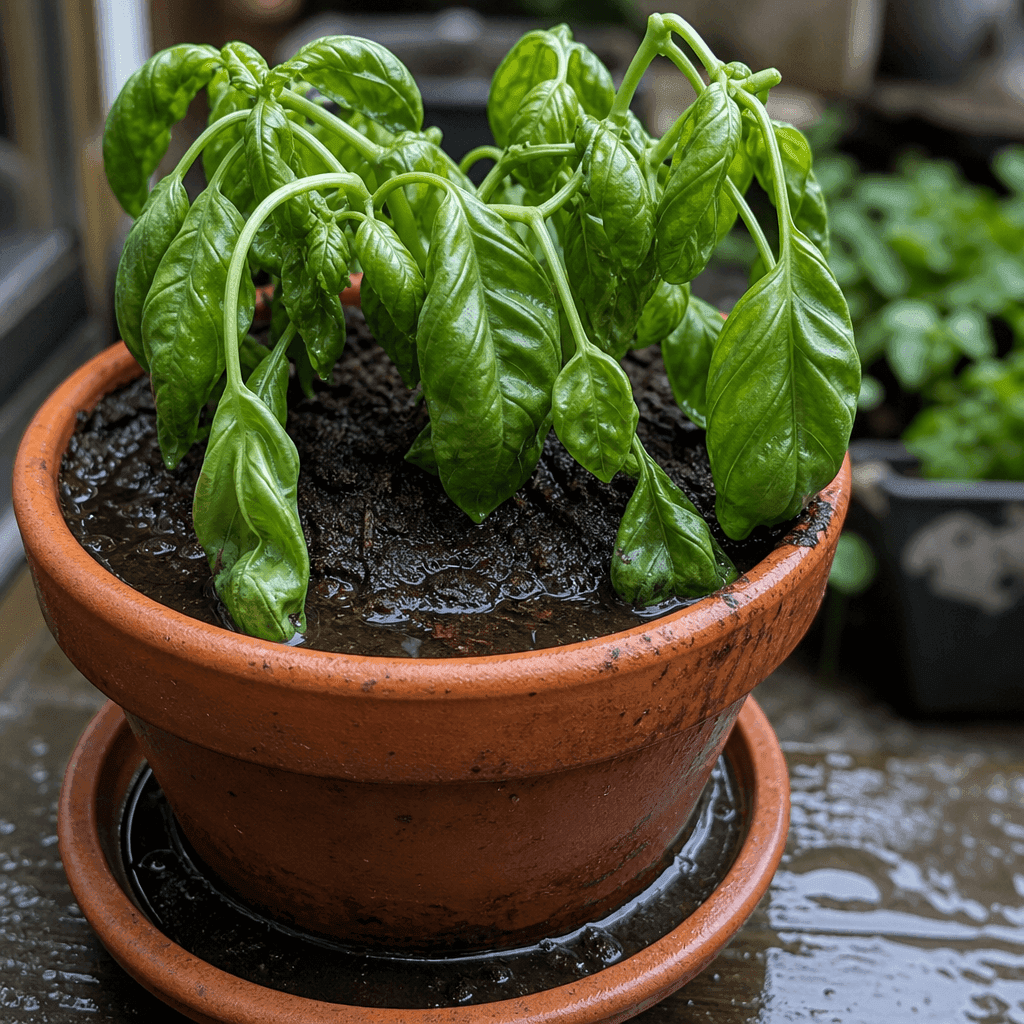 Why is my basil plant wilting — what not to do