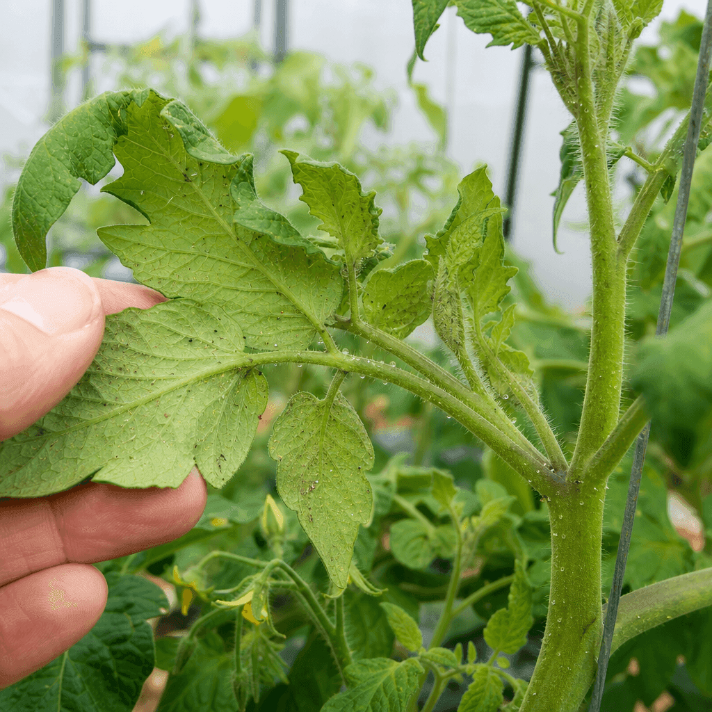 Wilting tomato plant: Stem damage, root damage and pests
